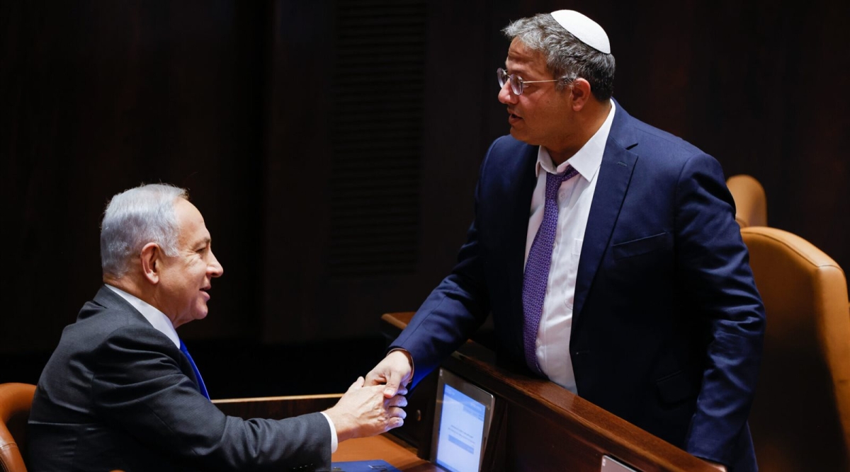 زعيم المعارضة الإسرائيلية يطالب نتنياهو بطرد بن جفير من الحكومة