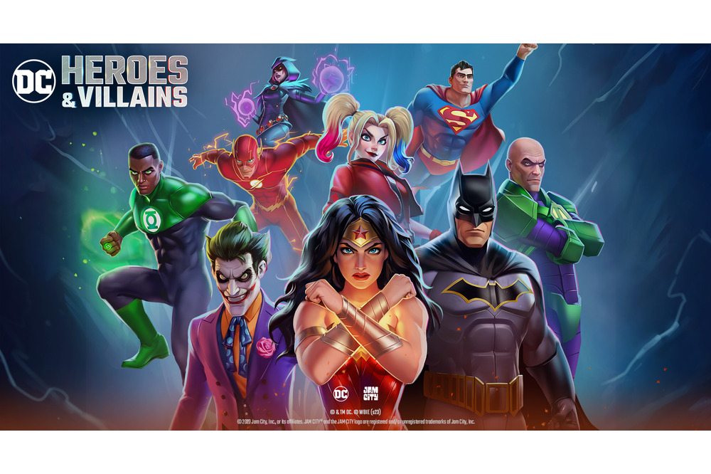 Jam City تطلق العنان للأبطال الخارقين والأشرار الخارقين في DC Universe في لعبة ألغاز جديدة وملحمية قائمة على تقمص الأدوار باسم DC Heroes  Villains