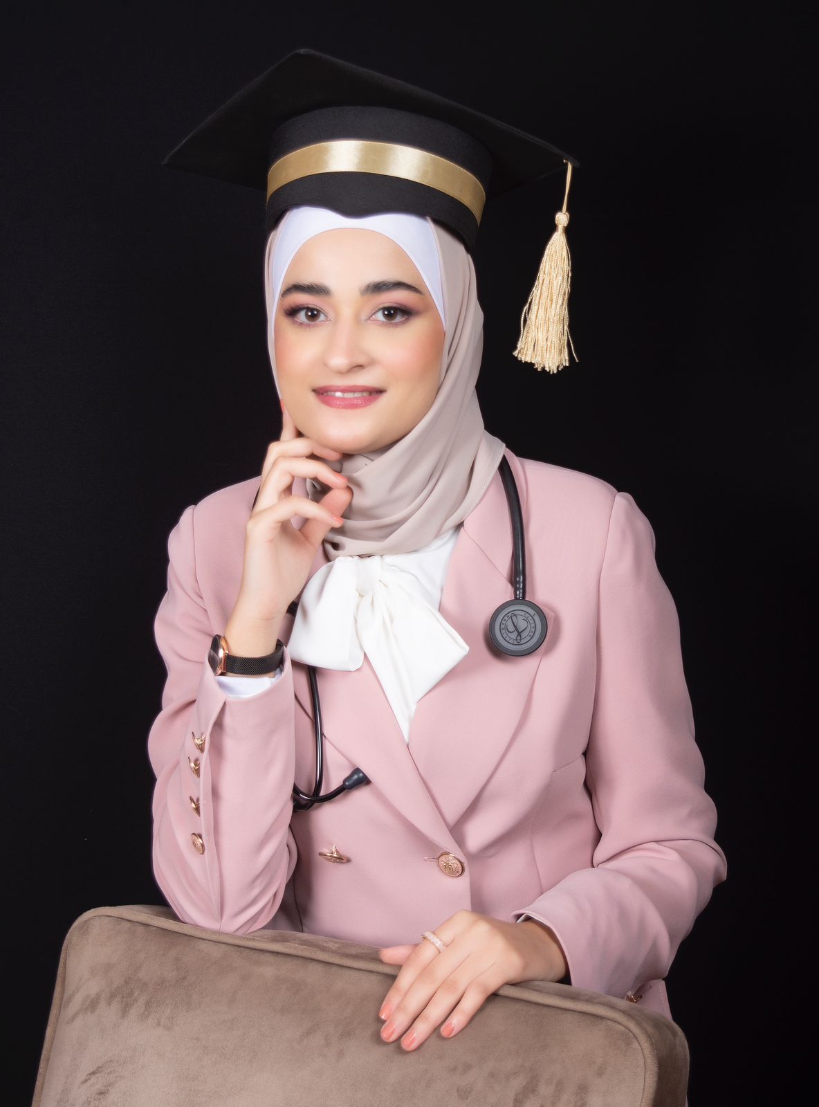 الف مبروك دكتورتنا الحنونة الدكتورة راما عمر الحواري