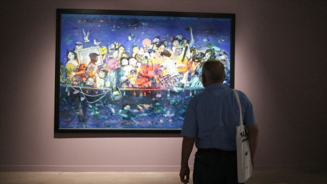 الرسام محمدوف.. رائد الأوباليزم يعرض لوحاته في إسطنبول