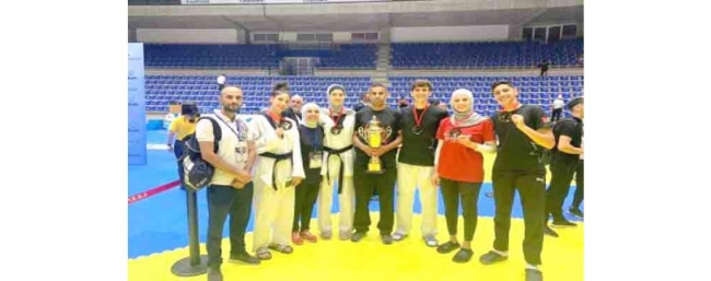منتخب التايكواندو يحصد 5 ميداليات ذهبية في بطولة بيروت