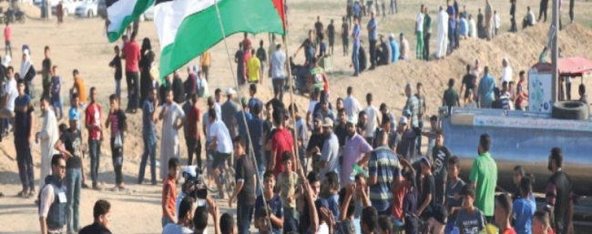 غزة: عشرات الإصابات خلال قمع الاحتلال لمسيرة العودة