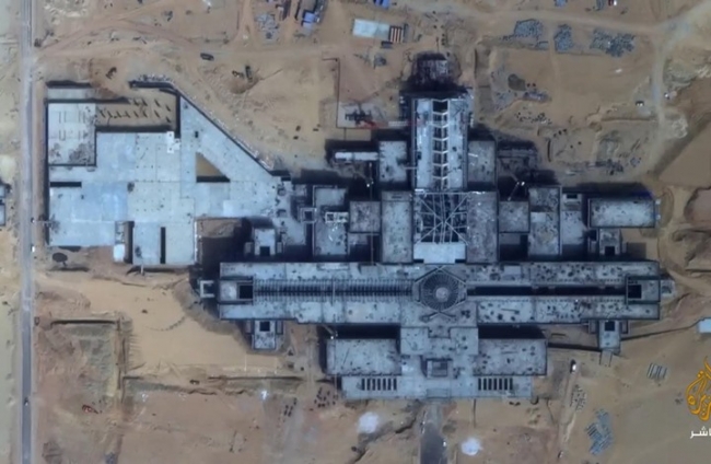 فيديو يكشف ضخامة حجم قصر السيسي في العاصمة الإدارية