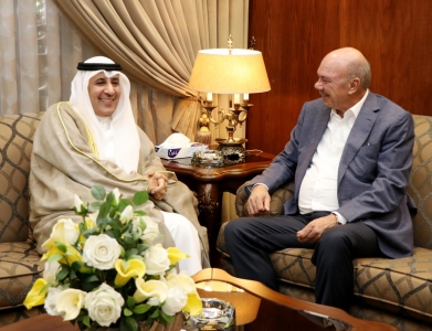 رئيس مجلس الأعيان يلتقي السفير الكويتي