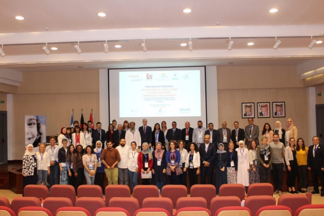 الألمانية الأردنية تعقد المؤتمر الدولي الثاني لمأسسة العمل الاجتماعي