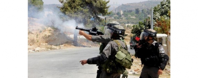 اصابات بالاختناق خلال اقتحام جيش الاحتلال الاسرائيلي مدينة رام الله