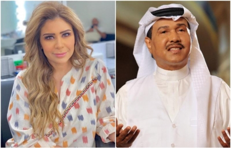 سارة دندراوي تمنع محمد عبده من مغادرة المسرح