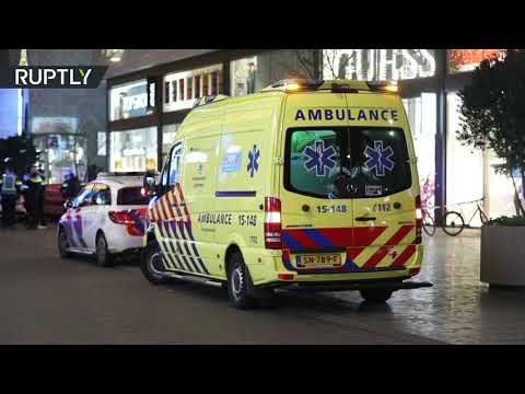 إصابات بعملية طعن في هولندا (فيديو)
