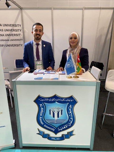 عمان الأهلية تشارك في معرض ومؤتمرHALAL EXPO 2019باسطنبول