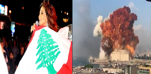 تحطّم منزل إليسا بعد انفجار بيروت (صور)..