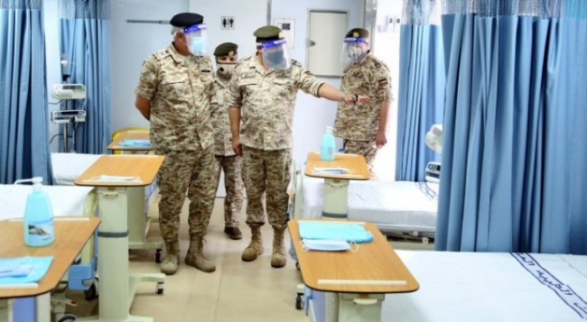 بتوجيهات ملكية:  3 مستشفيات  عسكريه ميدانيه في  عمان والزرقاء واربد لعلاج المصابين بكورونا