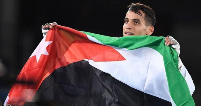 البطل الأولمبي احمد أبو غوش يعلن اعتزاله