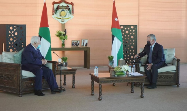 الملك لـ عباس: الأردن مستمر بتأدية دوره التاريخي والديني في القدس