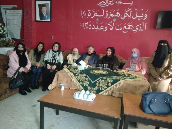 لقاء للدكتورة ميسون تليلان مع سيدات من محافظة الزرقاء