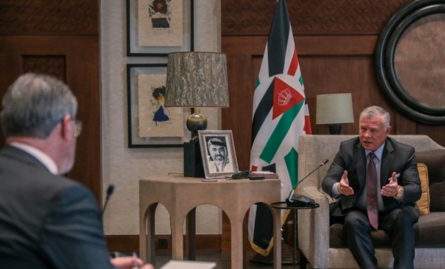 رسائل ومضامين لقاء جلالة الملك مع وكالة الأنباء الأردنية