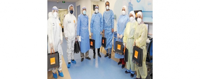 «أورنج» تكرّم الكوادر الطبية في المستشفيات الميدانية
