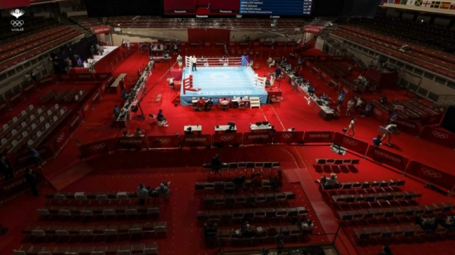 الملاكم محمد الوادي يودع أولمبياد طوكيو بعد خسارة أمام لاعب كولومبي