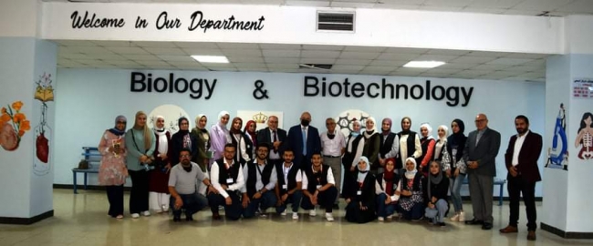 الزبون يرعى النشاط الطلابي التطوعي في قسم العلوم الحياتية جامعة الهاشمية
