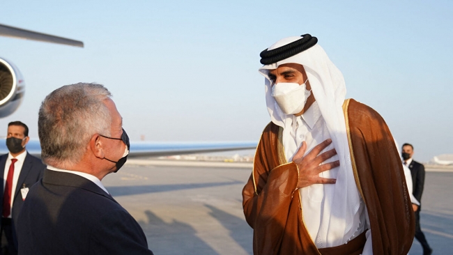 أمير قطر: سعدت بلقاء أخي الملك عبدالله