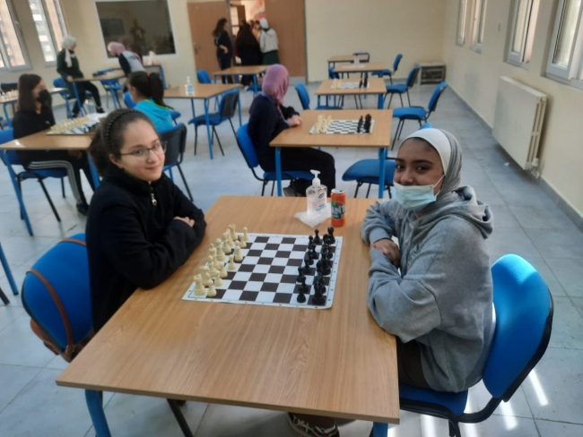 المركز الثاني في بطولة الشطرنج للنظم الحديثة  بنات‎‎