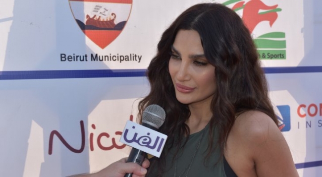 بالفيديو شيراز تطلق كاتيوشا بفعاليات ماراتون بيروت.. وتعلن عودتها للتمثيل