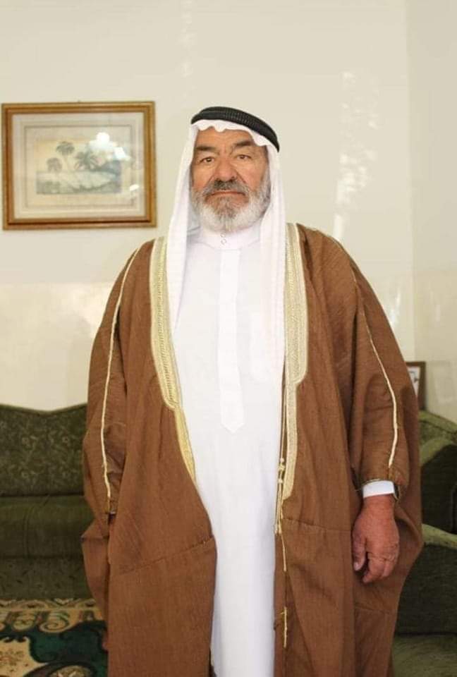 الشيخ والقاضي  العشائري  عبدالكريم ذياب  البطوش (أبو رعد) في ذمة الله