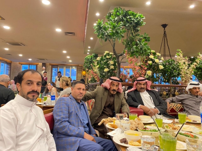 المدير التنفيذي لبلدية الحسا ناصر الحجايايقيم مأدبة إفطار للأصدقاء والمحبّين