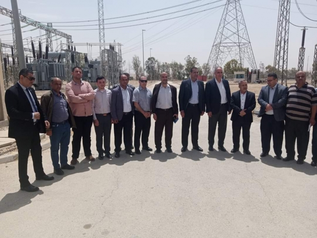 الكردي والرواشدة يتفقدان مواقع الكهرباء الوطنية في الكرك والقطرانة