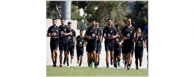 منتخب النشامى يباشر تدريبات في قطر