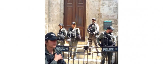 شرطة الاحتلال تعلن حالة «التأهب القصوى» في القدس
