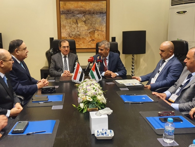 الأردن ومصر يوقعان مذكرة تفاهم للتعاون في مجال الثـــروات المعدنية والنفط  والغاز الطبيعي
