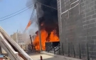 انفجار محول كهرباء بالقرب من مجمع عمان في اربد