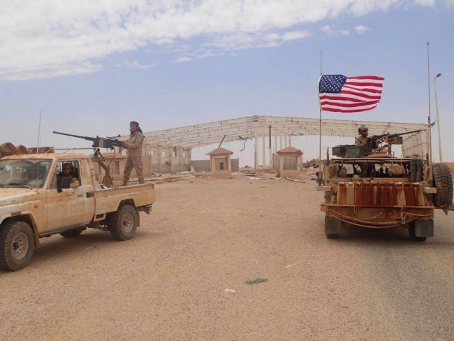 ( 2 فيديو  )روسيا تتهم واشنطن بتدريب ارهابيين في قاعدة التنف  قرب الحدود الاردنية  السوريه العراقيه