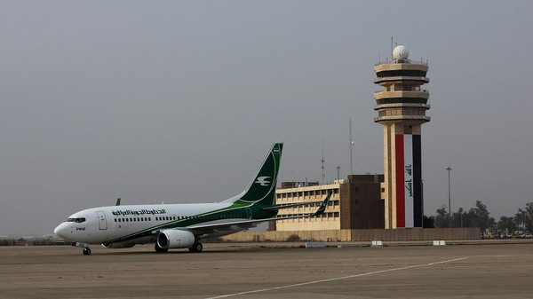 مطار بغداد الدولي يعلن عودة رحلاته بعد تعليقها بسبب الغبار