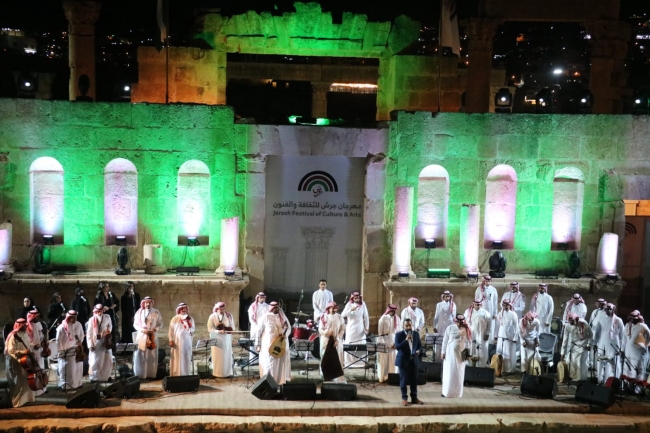 مهرجان جرش يفتح أبواب المسارح العربية أمام الفرقة الوطنية السعودية