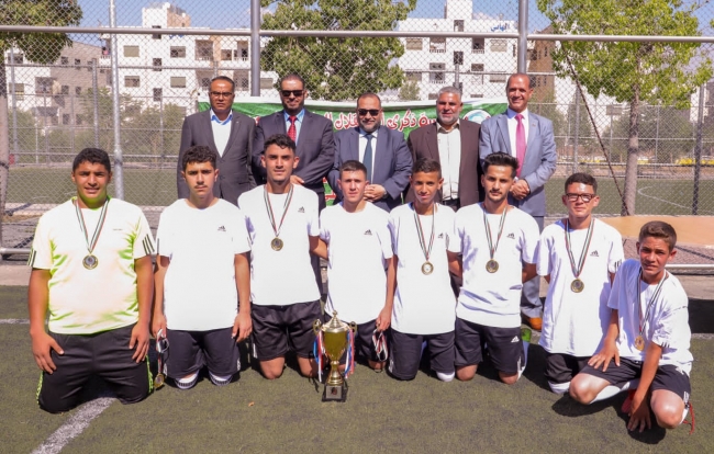 اختتام بطولة كرة القدم الخماسية لطلاب دور القرآن