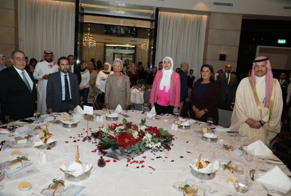 بالصور...السفير السعودي يحضر غداء جمعية اهالي واصدقاء الاشخاص ذوي الإعاقة