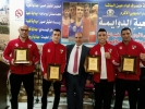 جمعية الدوايمة للتنمية الاجتماعية فرع البقعة تكرم خمسة من أبطال الأردن بالملاكمة
