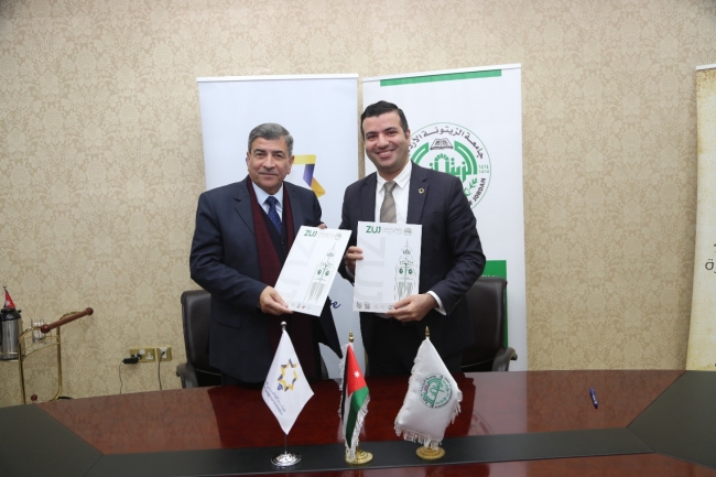 المركز الوطني للإبداع  و جامعة الزيتونة الأردنية يوقعان اتفاقية تعاون علمي.