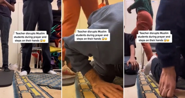 ضجة بعد اعتداء معلمة أمريكية على طلاب مسلمين أثناء الصلاة