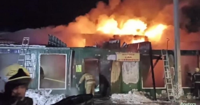 مصرع 20 شخصا بحريق في دار مسنين شرق روسيا