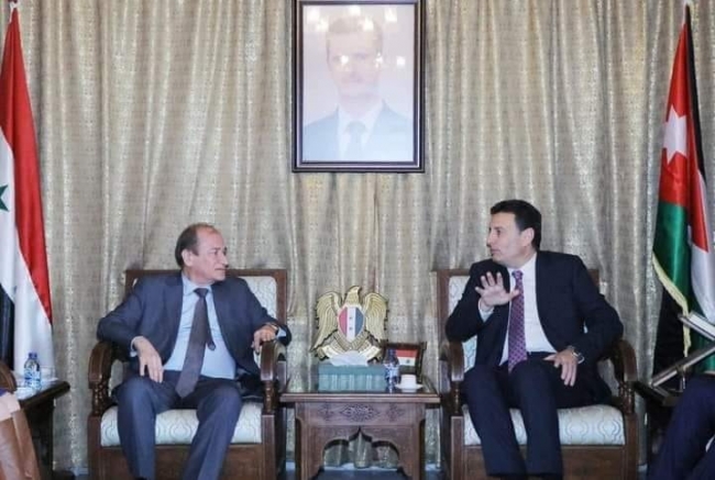 رئيس مجلس النواب ألصفدي يعزي السفير السوري بضحايا الزلزال