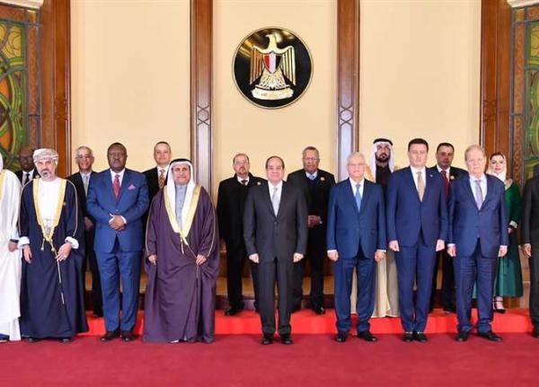 الصفدي يلتقي السيسي مع رؤساء البرلمانات العربية