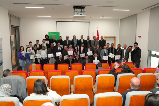 الجامعة الألمانية الأردنية تشارك في حفل تخريج أكاديمية الطاقة الألمانية‎‎