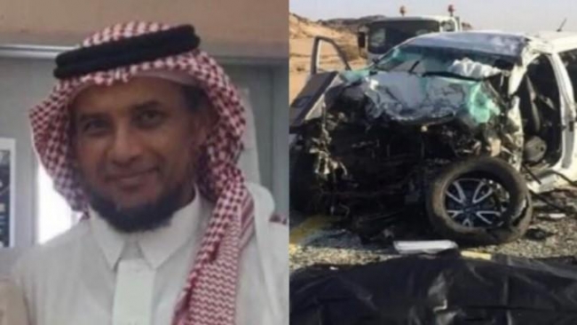 عائلة سعودية بأكملها ضحية شاحنة وجهاً لوجه