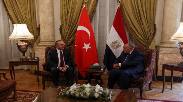 وزير الخارجية المصري : إرادة سياسية لتطبيع العلاقات بين مصر وتركيا