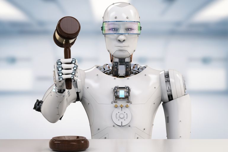 القاضي الروبوت.. هل سيؤثر الذكاء الاصطناعي في قرارات المحاكم؟