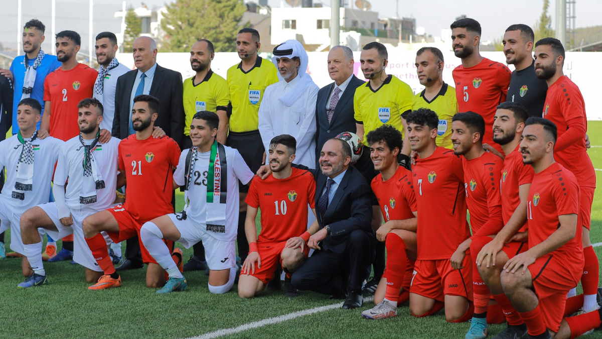 المنتخب الوطني ت 23 يتغلب على نظيره الفلسطيني في افتتاح ملعب بيليه