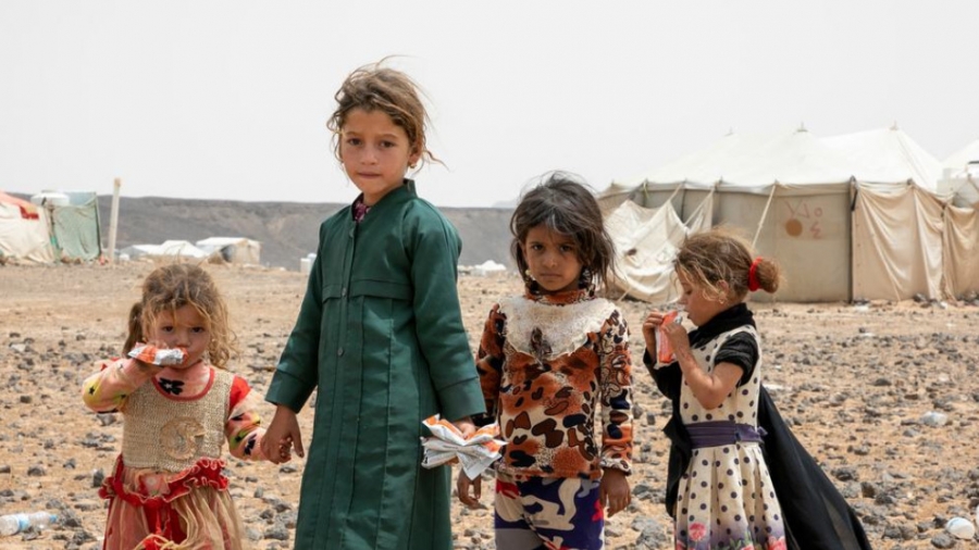 اليونيسف: ملايين الأطفال في اليمن سيواجهون خطر المجاعة