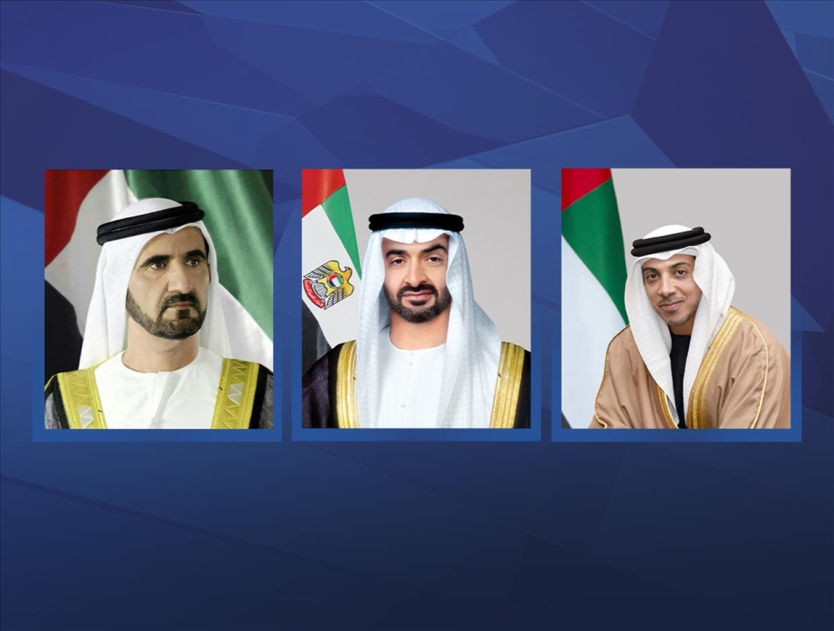 الملك يتلقى برقيات تهنئة  بالاستقلال من الرئيس الاماراتي  ونائبيه